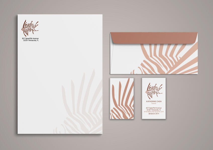 Stationary project created during my two year degree. The logo design won a silver local ADDY award and a gold district ADDY award (2016).