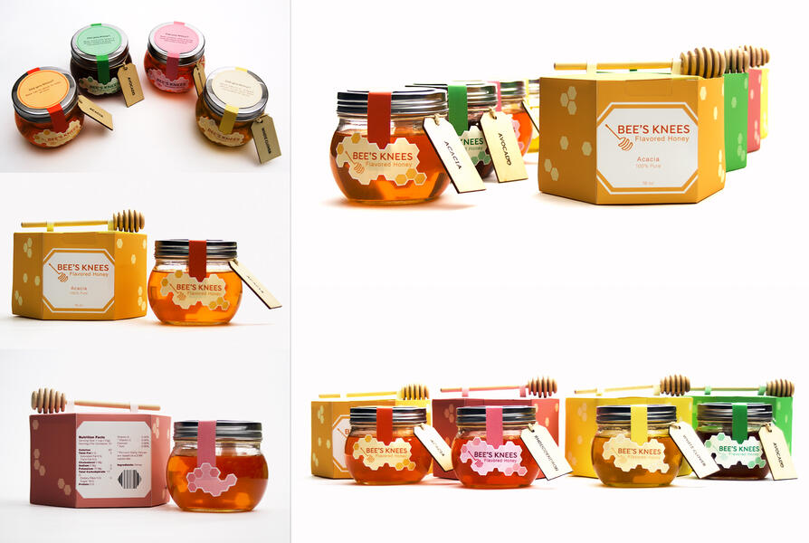 Bees Knees Packaging Design Final Result