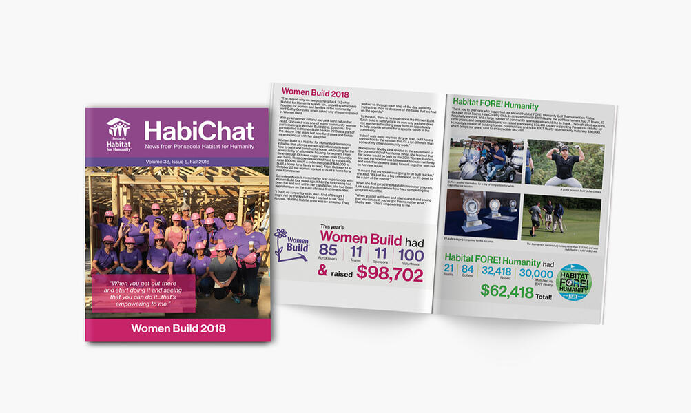 Bi-monthly newsletter that I designed.