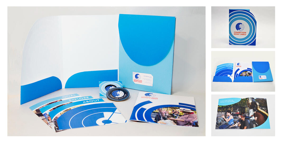 Personal advertising collateral project.