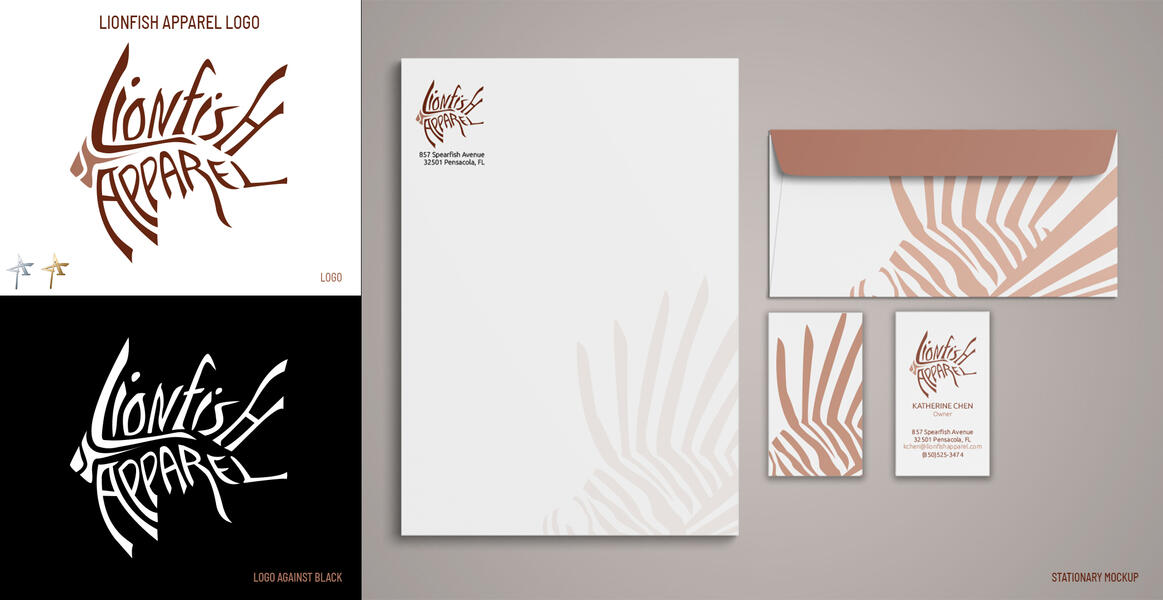 Logo and branding design that I created for personal use. The logo design won a Silver Local ADDY Award and a Gold Regional ADDY Award.