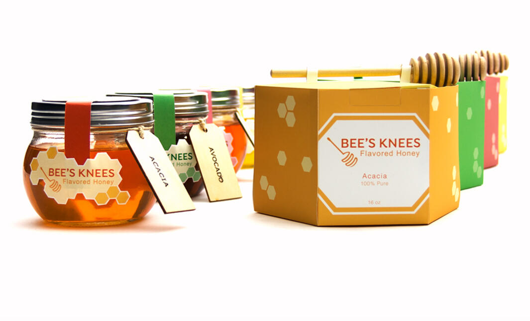 Bee's Knees Packaging Design